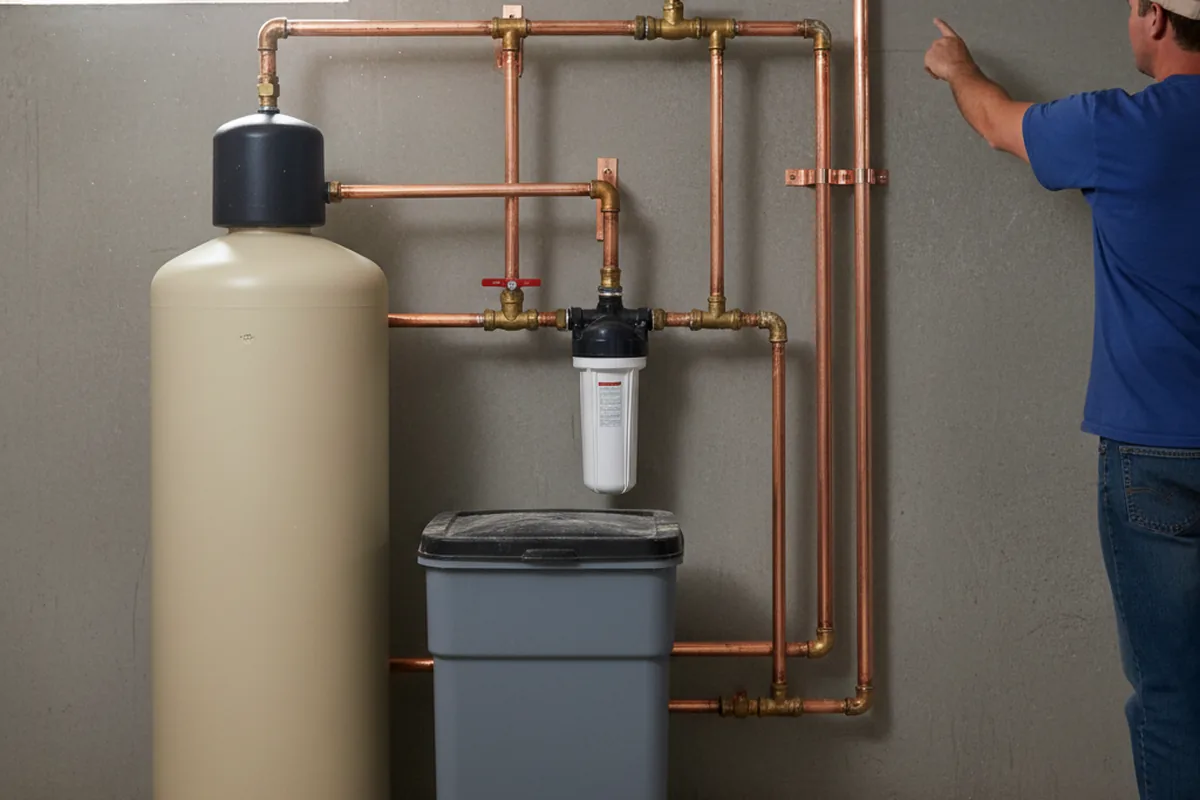 Whole-house water treatment system installed in Warminster